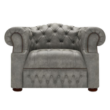 Blanchard Chesterfield Fåtölj Etna Grey