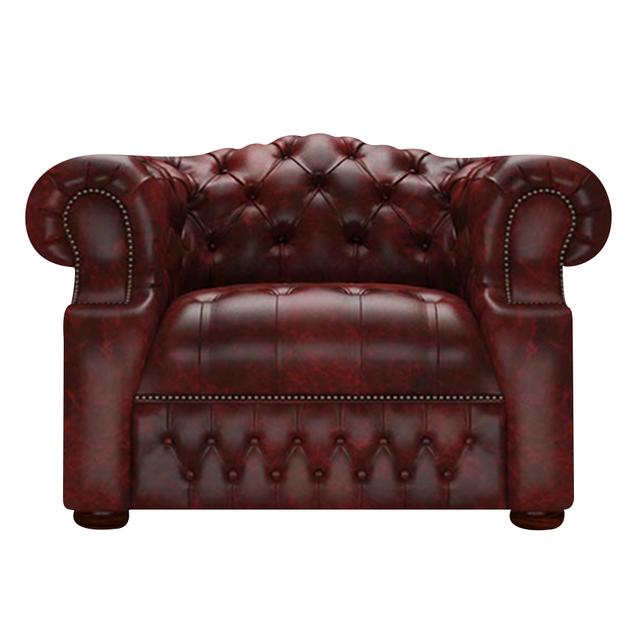 Blanchard Chesterfield Fåtölj Etna Red