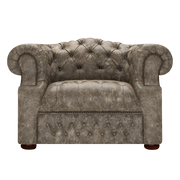 Blanchard Chesterfield Fåtölj Etna Taupe