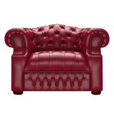 Blanchard Chesterfield Fåtölj Old English Gamay