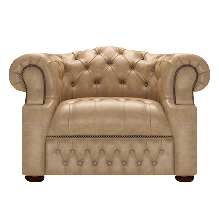 Blanchard Chesterfield Fåtölj Old English Parchment