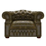 Blanchard Chesterfield Fåtölj Tudor Birch