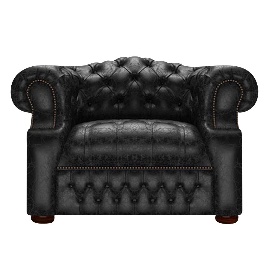 Blanchard Chesterfield Fåtölj Tudor Spice