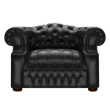 Blanchard Chesterfield Fåtölj Tudor Spice