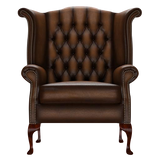 Byron Chesterfield Fåtölj Antique Autumn Tan