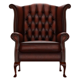 Byron Chesterfield Fåtölj Antique Chestnut