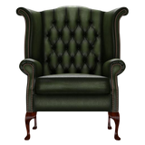 Byron Chesterfield Fåtölj Antique Green