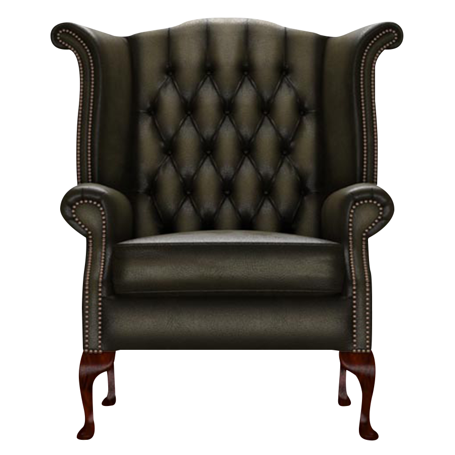 Byron Chesterfield Fåtölj Antique Olive