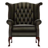 Byron Chesterfield Fåtölj Antique Olive