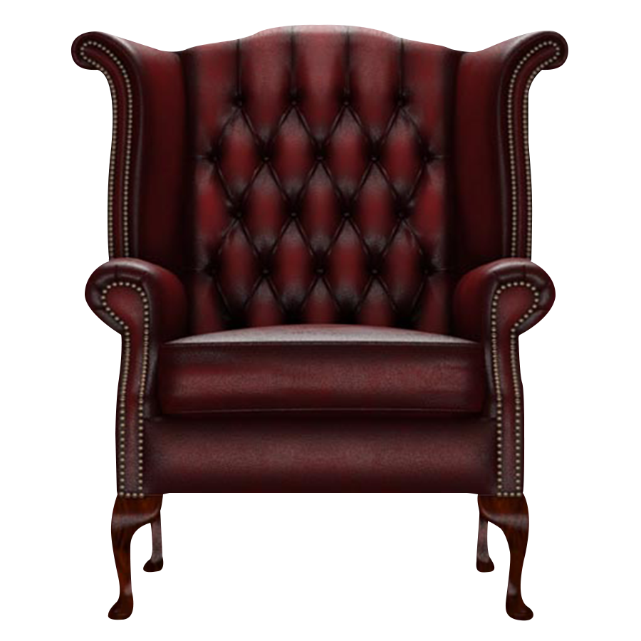 Byron Chesterfield Fåtölj Antique Red