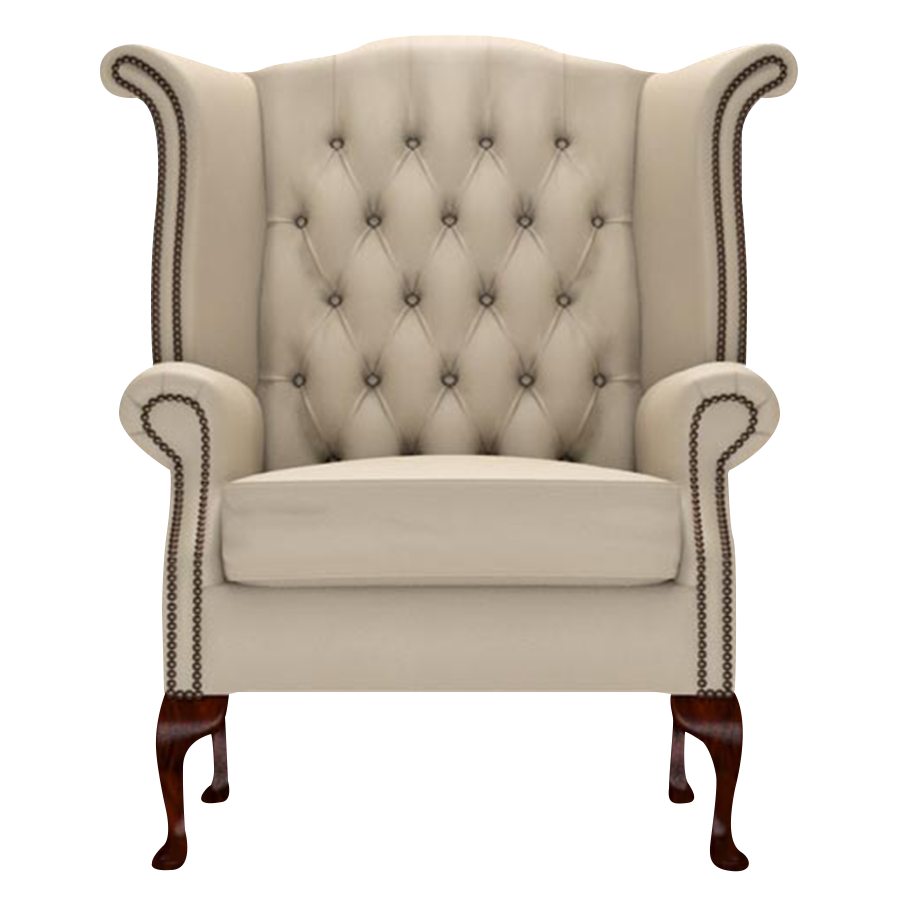 Byron Chesterfield Fåtölj Birch Blush Beige