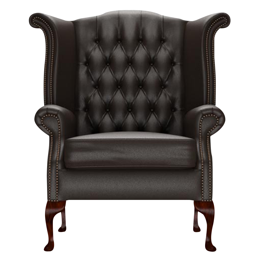 Byron Chesterfield Fåtölj Birch Brown