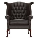 Byron Chesterfield Fåtölj Birch Brown