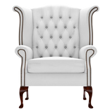 Byron Chesterfield Fåtölj Birch White