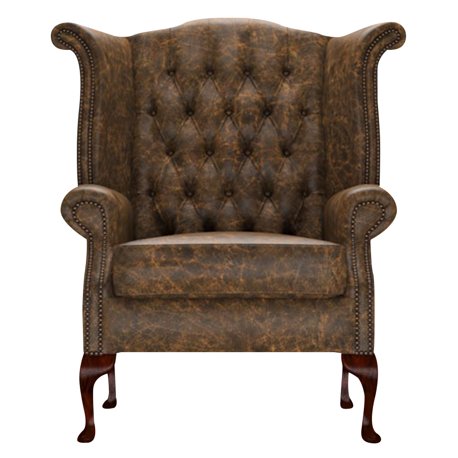 Byron Chesterfield Fåtölj Etna Brandy