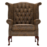 Byron Chesterfield Fåtölj Etna Brandy