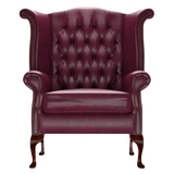 Byron Chesterfield Fåtölj Old English Burgundy