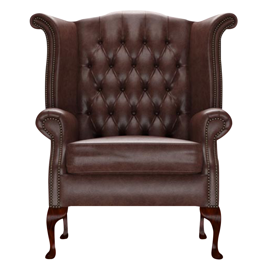 Byron Chesterfield Fåtölj Old English Dark Brown