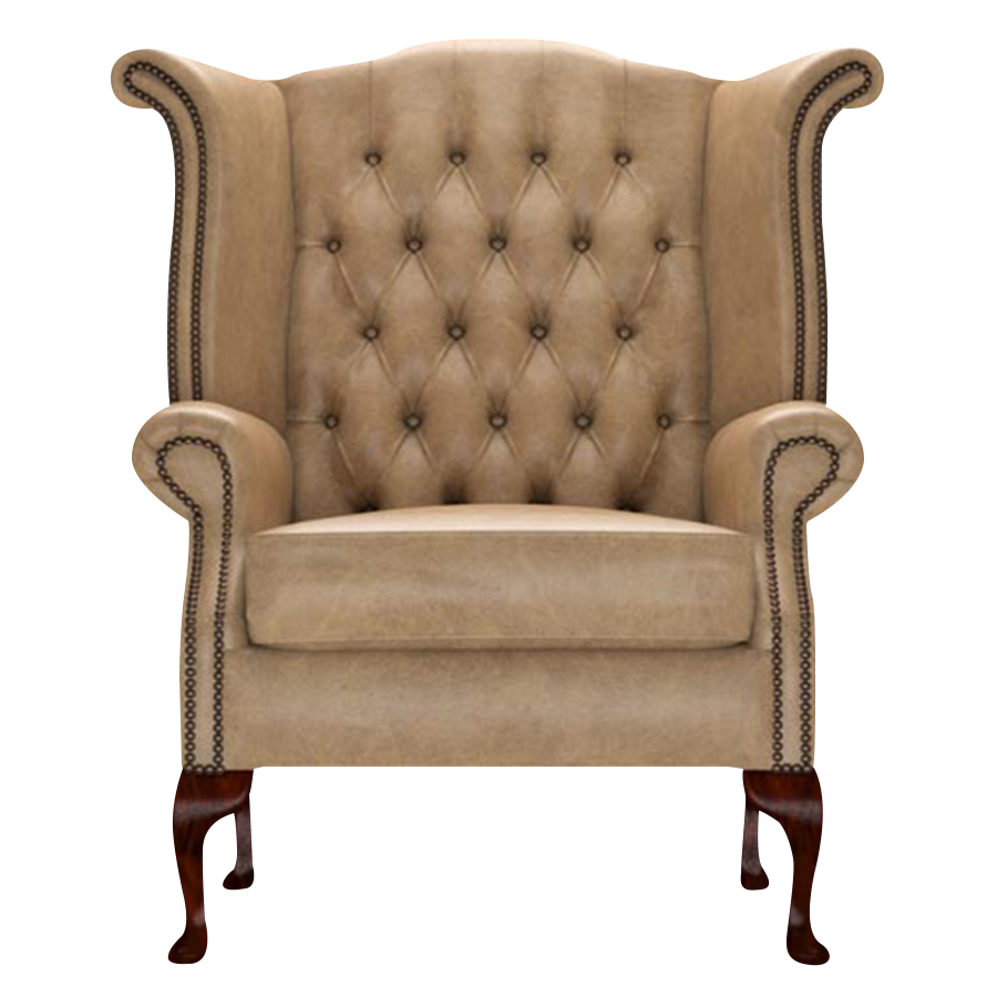 Byron Chesterfield Fåtölj Old English Parchment
