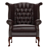 Byron Chesterfield Fåtölj Old English Smoke