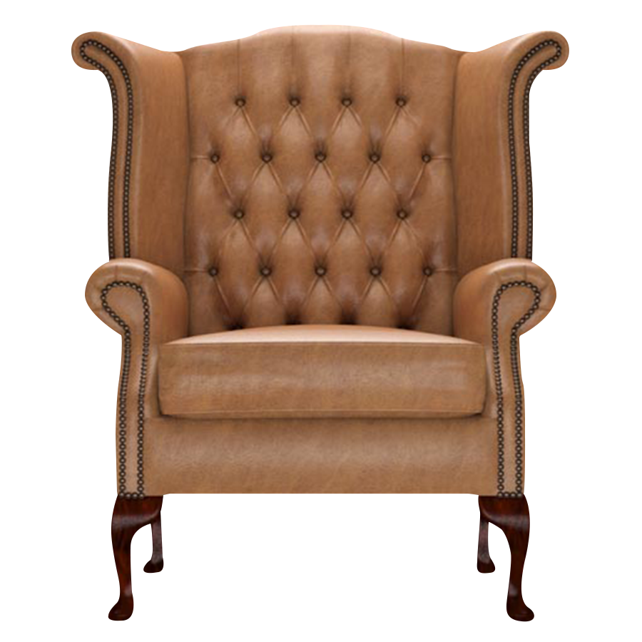 Byron Chesterfield Fåtölj Old English Tan