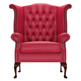 Byron Chesterfield Fåtölj Shelly Flame Red