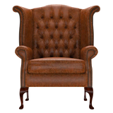 Byron Chesterfield Fåtölj Tudor Chestnut