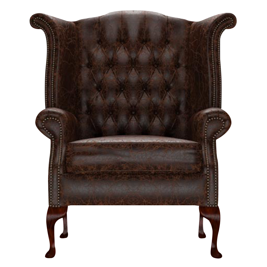 Byron Chesterfield Fåtölj Tudor Mahogany