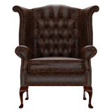 Byron Chesterfield Fåtölj Tudor Mahogany