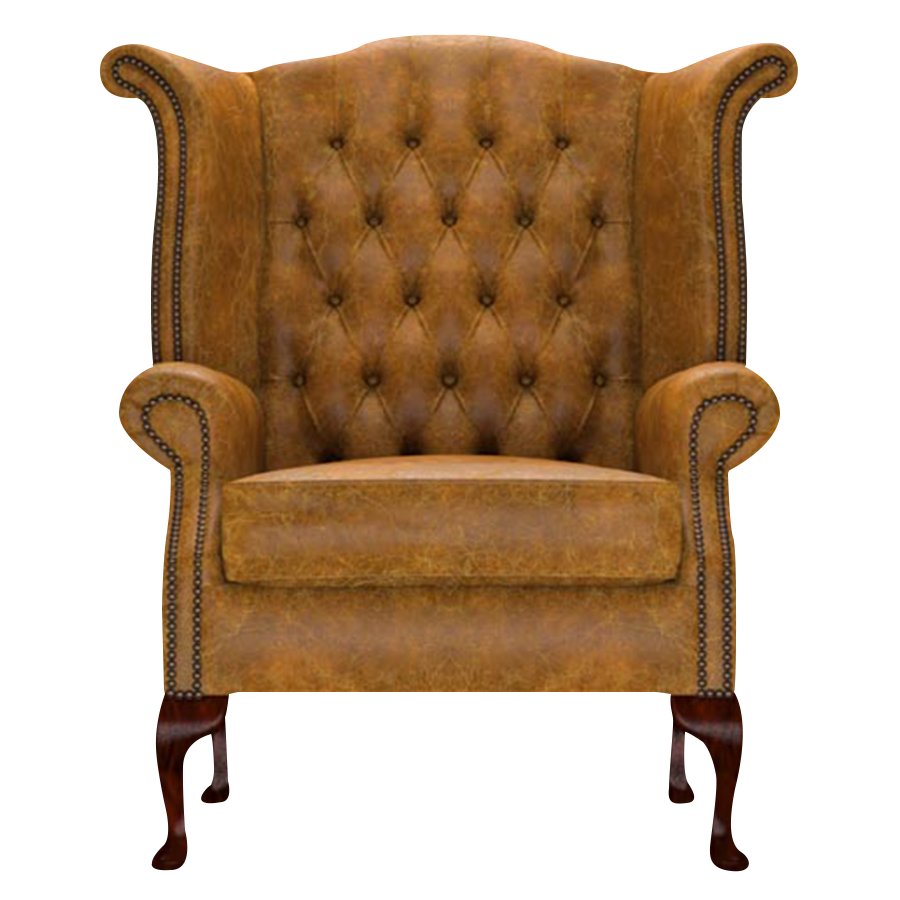 Byron Chesterfield Fåtölj Tudor Mustard