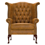 Byron Chesterfield Fåtölj Tudor Mustard