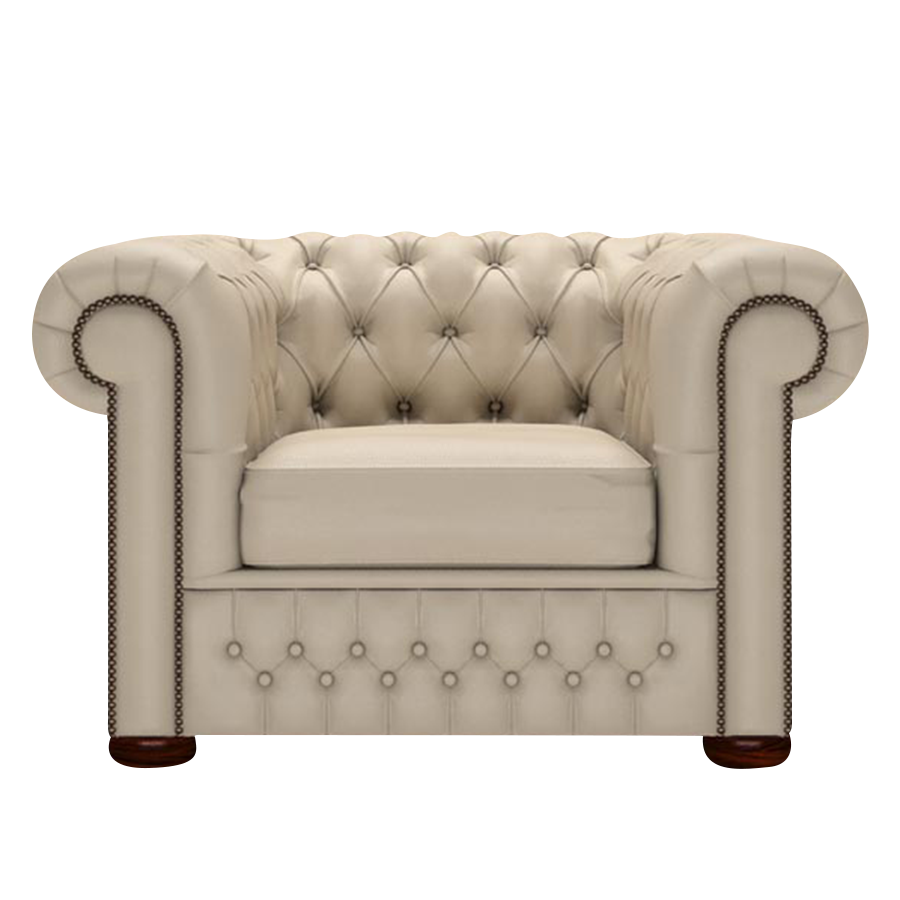 Classic Chesterfield Fåtölj Birch Blush Beige