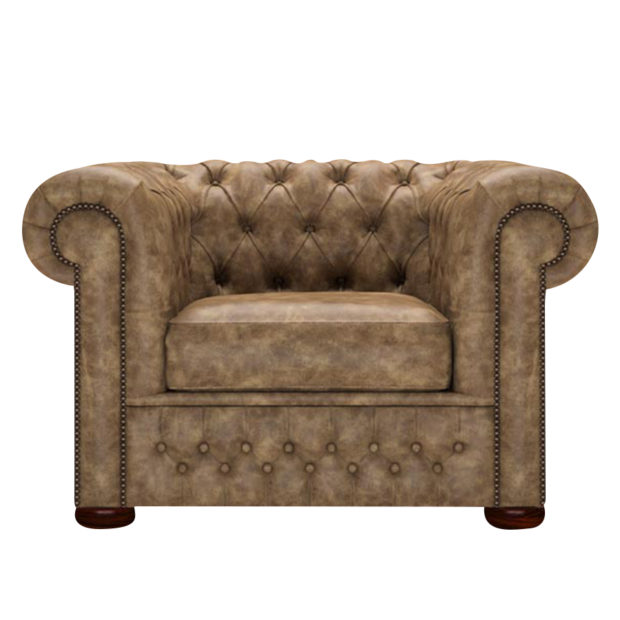 Classic Chesterfield Fåtölj Etna Camel