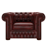 Classic Chesterfield Fåtölj Etna Red