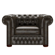 Classic Chesterfield Fåtölj Old English Alga