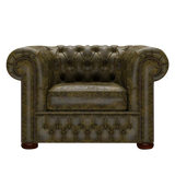 Classic Chesterfield Fåtölj Tudor Birch