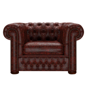 Classic Chesterfield Fåtölj Tudor Oxblood