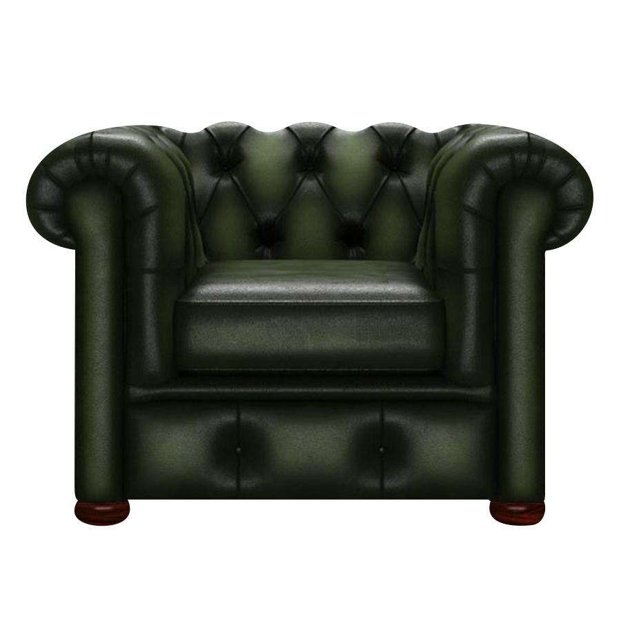 Conway Chesterfield Fåtölj Antique Green