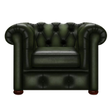 Conway Chesterfield Fåtölj Antique Green