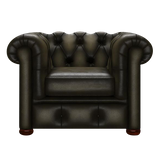 Conway Chesterfield Fåtölj Antique Olive