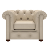 Conway Chesterfield Fåtölj Birch Blush Beige