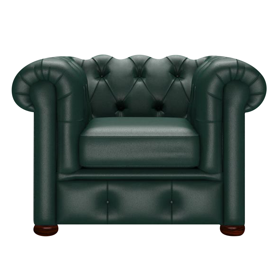 Conway Chesterfield Fåtölj Birch Forest Green