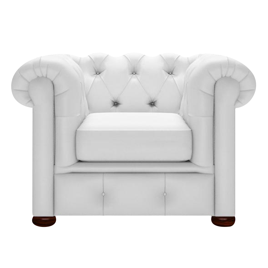 Conway Chesterfield Fåtölj Birch White