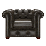 Conway Chesterfield Fåtölj Old English Alga