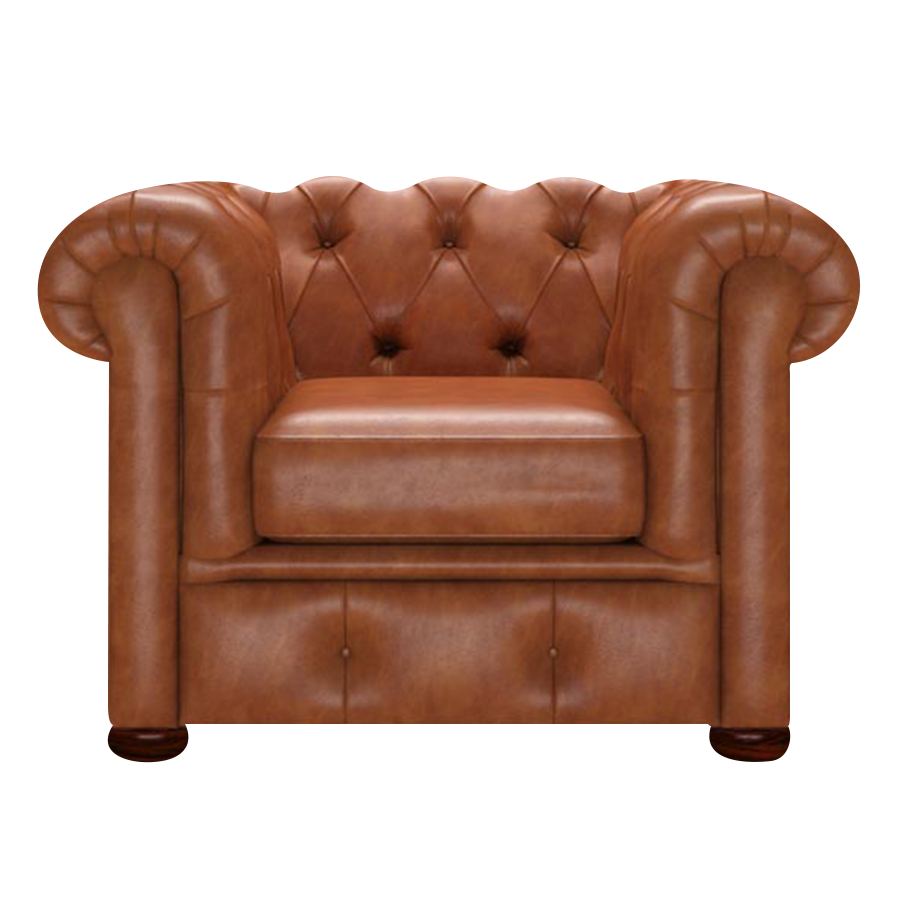 Conway Chesterfield Fåtölj Old English Bruciato