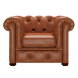 Conway Chesterfield Fåtölj Old English Bruciato