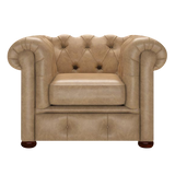 Conway Chesterfield Fåtölj Old English Parchment
