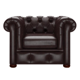 Conway Chesterfield Fåtölj Old English Smoke