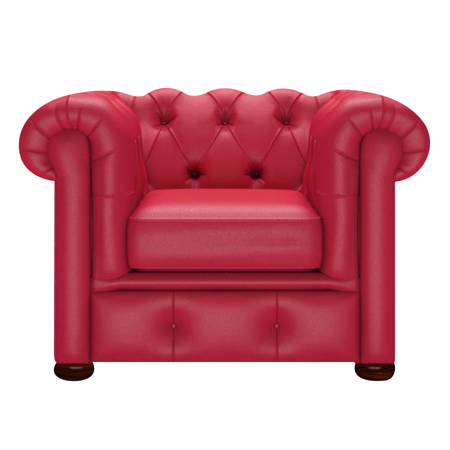 Conway Chesterfield Fåtölj Shelly Flame Red