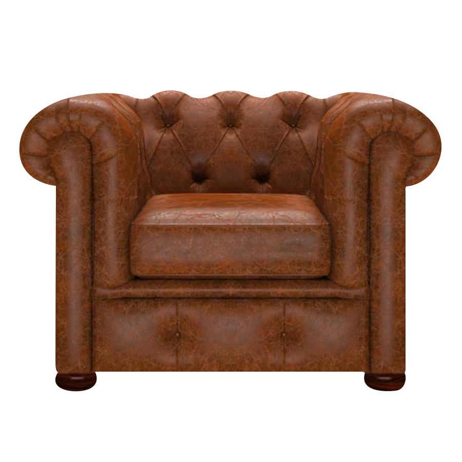 Conway Chesterfield Fåtölj Tudor Chestnut
